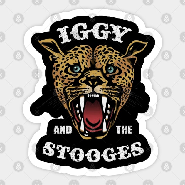 Iggy And The Stooges Sticker by margiechandler